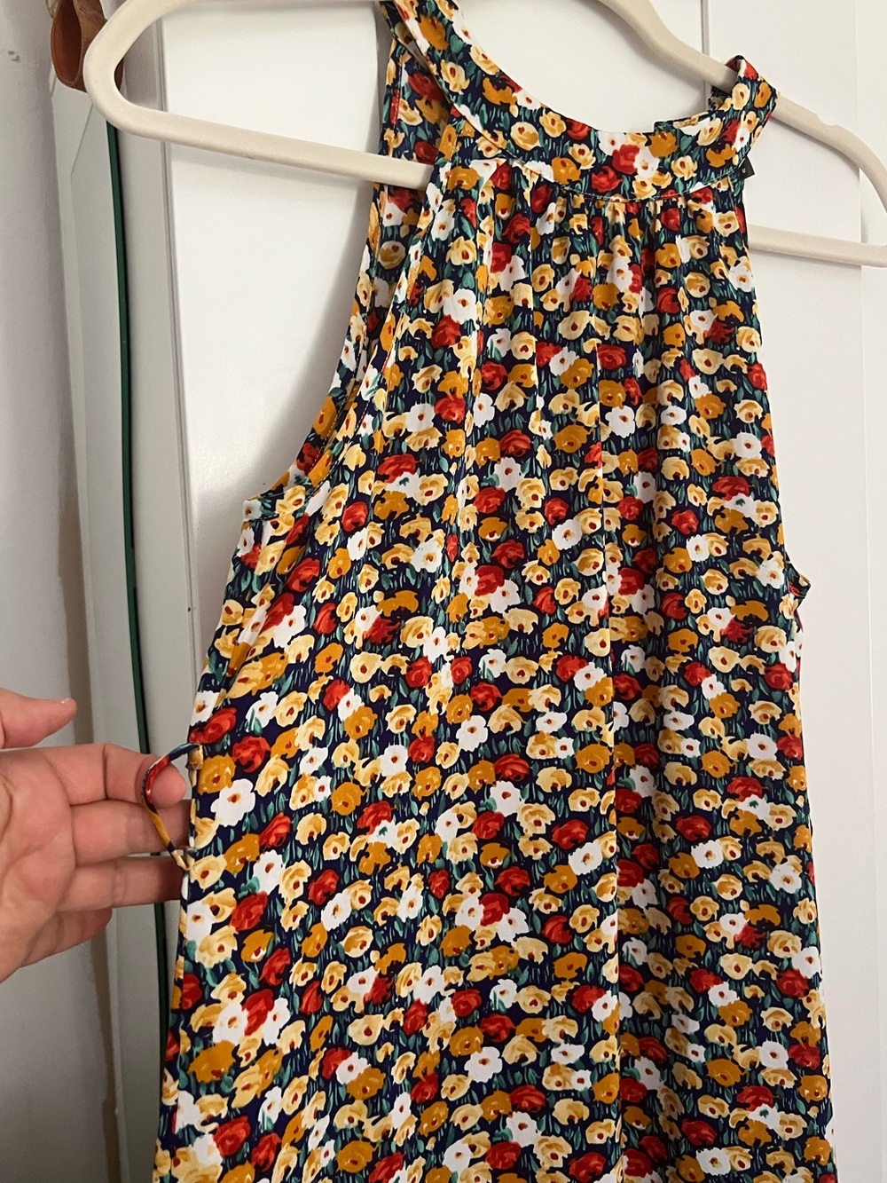 🌻Floral Halter Maxi Dress in Multi-Color